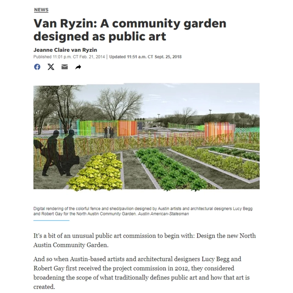 STATESMAN / Community Garden