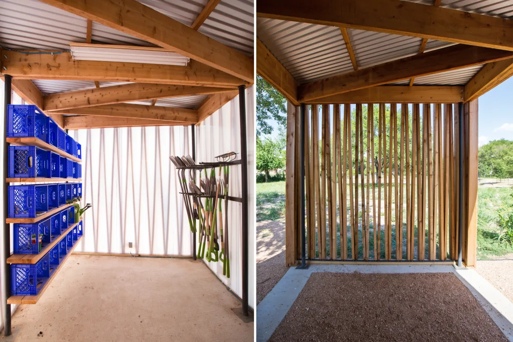 YMCA 7 Shed Interior